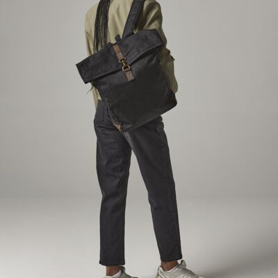 Quadra Heritage waxed canvas backpack QD655 Heritage waxed canvas backpack Thumbnail