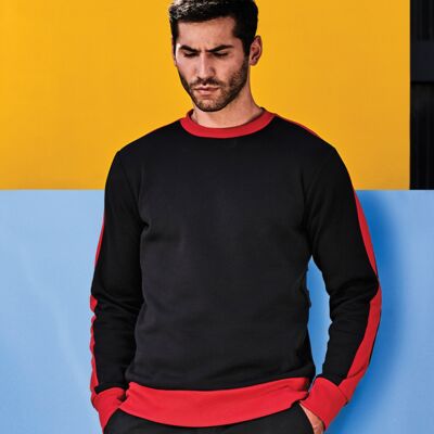 Contrast crew sweat Thumbnail