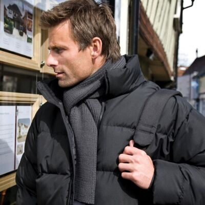 Result Winter Essentials Classic heavy knit scarf R145X Classic heavy knit scarf Thumbnail