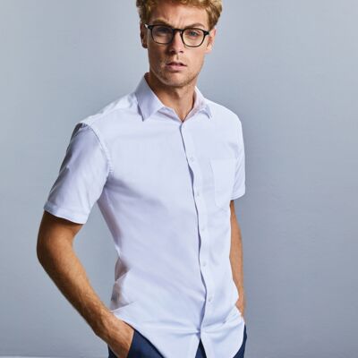 Short sleeve tailored Coolmax® shirt Thumbnail