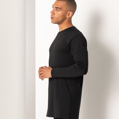 Long-sleeved longline T Thumbnail
