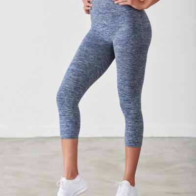 Women's seamless cropped leggings Thumbnail