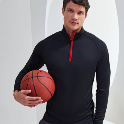 TriDri® TriDri® long sleeve performance ¼ zip TR110 TriDri® long sleeve performance ¼ zip Thumbnail