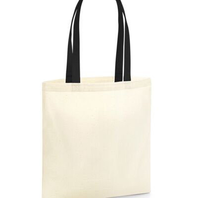 Westford Mill EarthAware® organic bag for life - contrast handles W801C EarthAware® organic bag for life - contrast handles Thumbnail