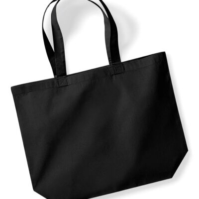 Westford Mill Organic premium cotton maxi tote WM265 Organic premium cotton maxi tote Thumbnail