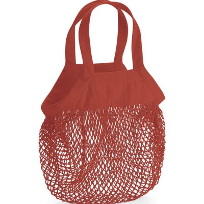 Westford Mill Organic cotton mini mesh grocery bag WM151 Organic cotton mini mesh grocery bag Thumbnail