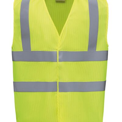 Yoko Hi-vis flame-retardant anti-static waistcoat (HVW100ASFR) YK075 Hi-vis flame-retardant anti-static waistcoat (HVW100ASFR) Thumbnail
