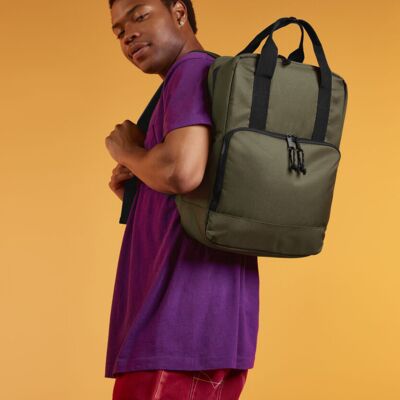 BagBase Recycled twin handle cooler backpack BG287 Recycled twin handle cooler backpack Thumbnail