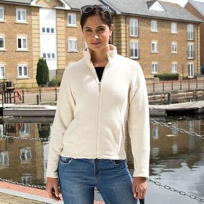 La Femme® semi-micro fleece jacket Thumbnail