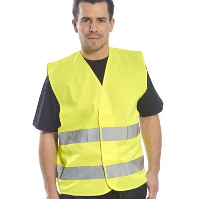 Portwest Hi-vis two band vest (C474) PW333 Hi-vis two band vest (C474) Thumbnail