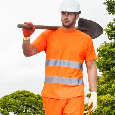 Cotton comfort t-shirt (S172) EN ISO 20471 CLASS 2 Thumbnail