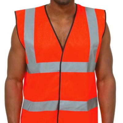 Portwest  Sleeveless Safety Waist Coat  C470  Sleeveless Safety Waist Coat  Thumbnail