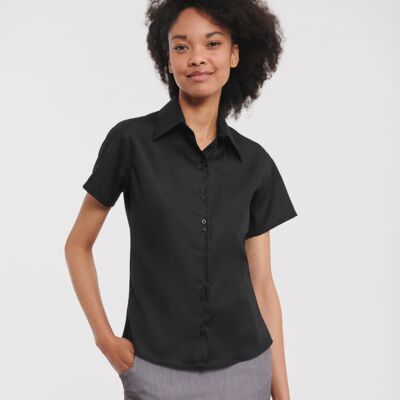 Russell Women's short sleeve ultimate non-iron shirt J957F Women's short sleeve ultimate non-iron shirt Thumbnail