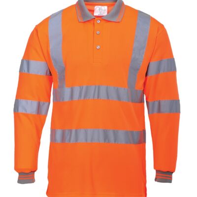 Portwest L/S Hi - Vis Polo Shirts S277 L/S Hi - Vis Polo Shirts Thumbnail